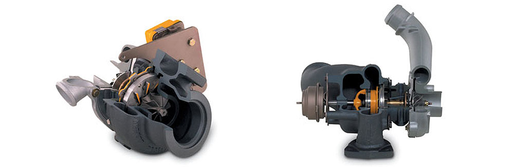  VNT/VGT su turbine sa varijabilnom geometrijom preko koje se upravlja brzinom rotora